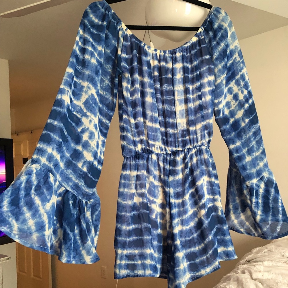 Tie dye romper